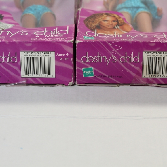 Destiny's Child Beyonce & Kelly GRAMMY Awards Dolls Pre-owned in Box - Picture 15 of 16